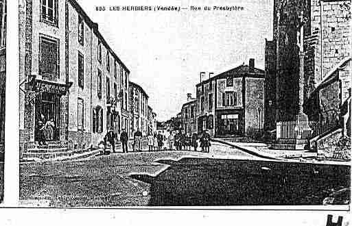 Ville de HERBIERS(LES) Carte postale ancienne