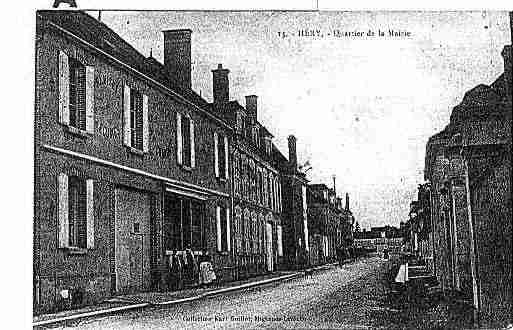 Ville de HERY Carte postale ancienne