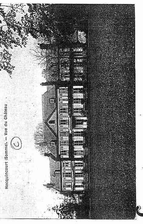 Ville de HOCQUINCOURT Carte postale ancienne Ville de HOCQUINCOURT Carte postale ancienne