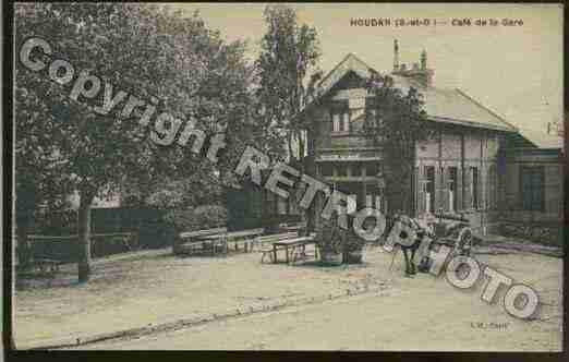 Ville de HOUDAN Carte postale ancienne