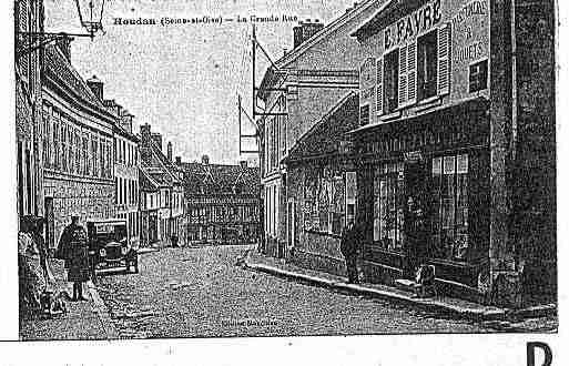 Ville de HOUDAN Carte postale ancienne