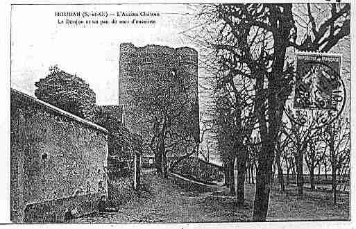 Ville de HOUDAN Carte postale ancienne