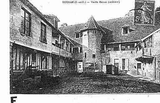 Ville de HOUDAN Carte postale ancienne