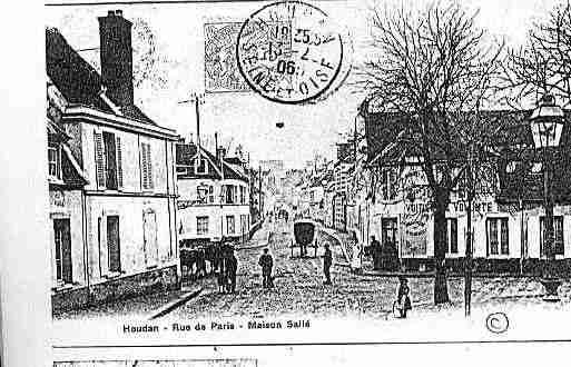 Ville de HOUDAN Carte postale ancienne