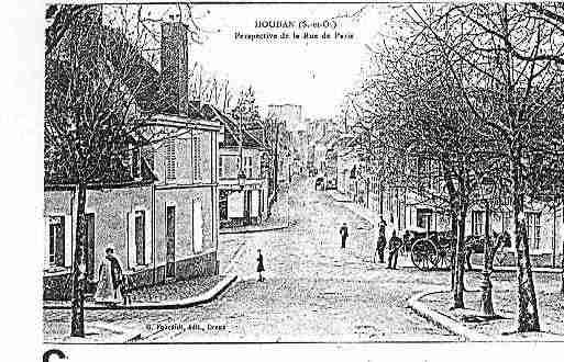 Ville de HOUDAN Carte postale ancienne