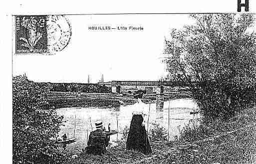 Ville de HOUILLES Carte postale ancienne