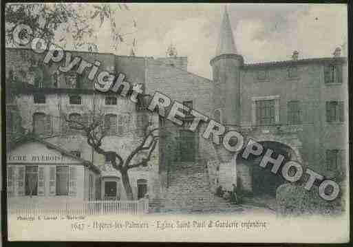 Ville de HYERES Carte postale ancienne