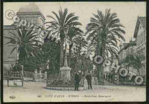 Ville de HYERES Carte postale ancienne