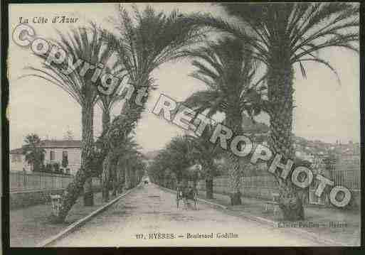 Ville de HYERES Carte postale ancienne