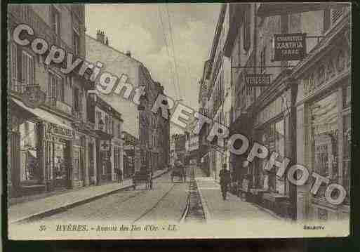 Ville de HYERES Carte postale ancienne