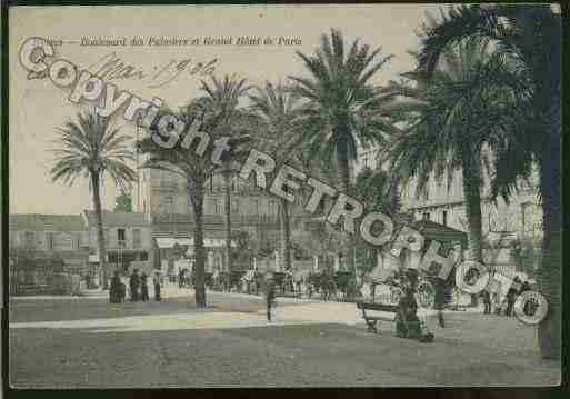 Ville de HYERES Carte postale ancienne