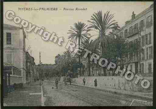 Ville de HYERES Carte postale ancienne