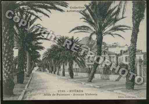 Ville de HYERES Carte postale ancienne