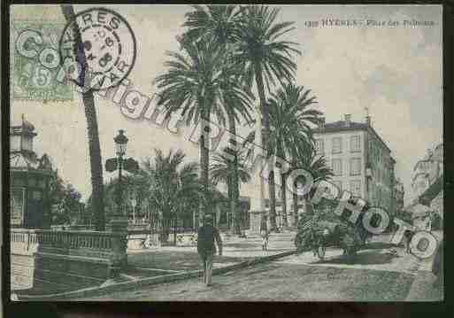 Ville de HYERES Carte postale ancienne