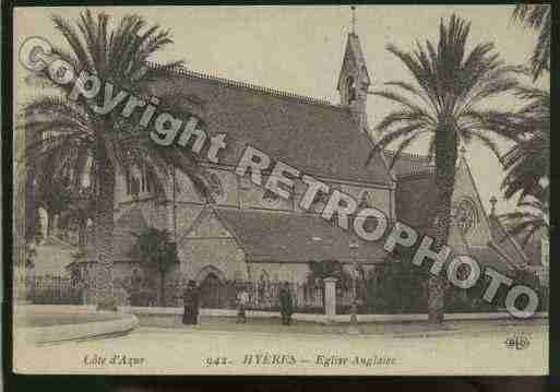 Ville de HYERES Carte postale ancienne