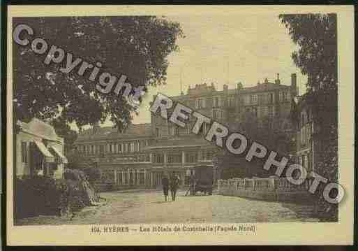 Ville de HYERES Carte postale ancienne