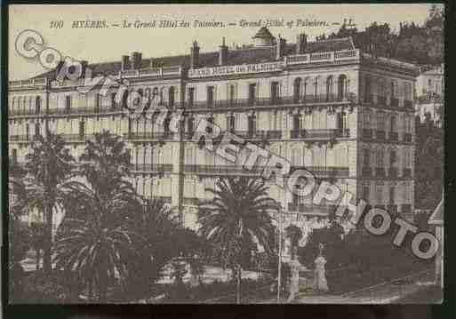 Ville de HYERES Carte postale ancienne