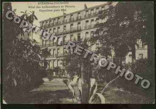 Ville de HYERES Carte postale ancienne