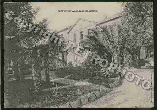 Ville de HYERES Carte postale ancienne Ville de HYERES Carte postale ancienne
