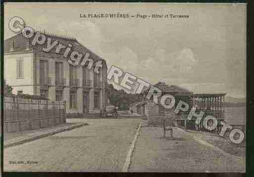 Ville de HYERES Carte postale ancienne