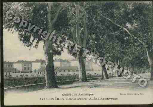 Ville de HYERES Carte postale ancienne