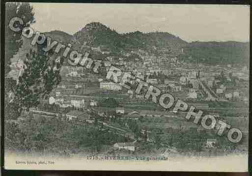 Ville de HYERES Carte postale ancienne