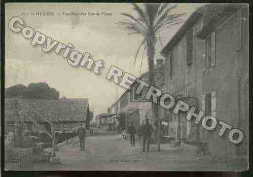 Ville de HYERES Carte postale ancienne