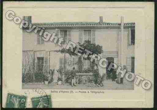 Ville de HYERES Carte postale ancienne