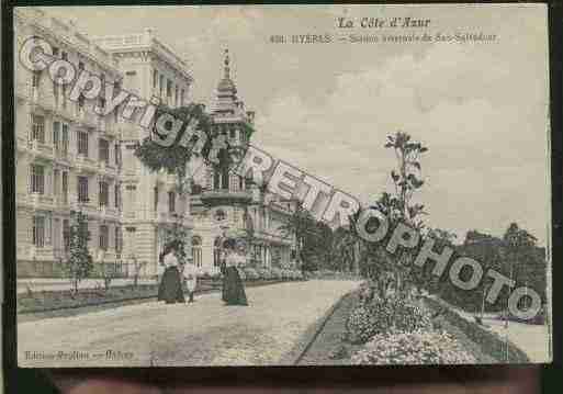 Ville de HYERES Carte postale ancienne