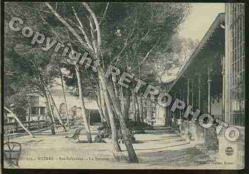 Ville de HYERES Carte postale ancienne