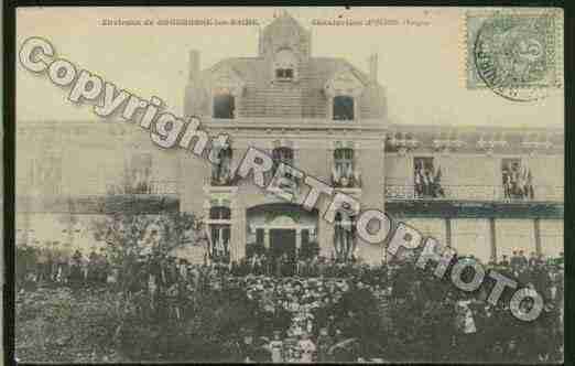 Ville de ISCHES Carte postale ancienne