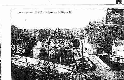 Ville de ISLESURLASORGUE(L\') Carte postale ancienne