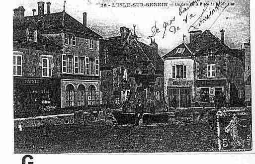 Ville de ISLESURSEREIN(L\\\') Carte postale ancienne