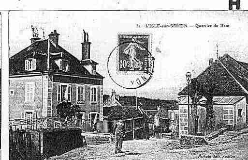 Ville de ISLESURSEREIN(L\') Carte postale ancienne