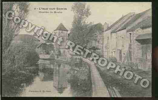 Ville de ISLESURSEREIN(L\') Carte postale ancienne