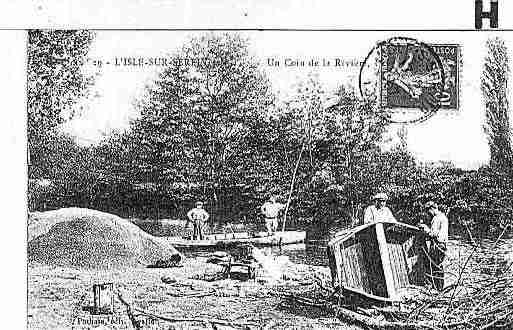 Ville de ISLESURSEREIN(L\') Carte postale ancienne