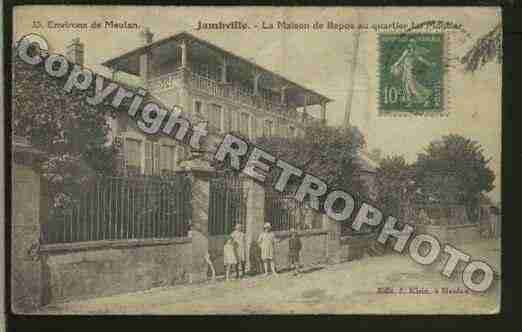 Ville de JAMBVILLE Carte postale ancienne