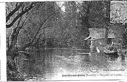 Ville de JANVILLESURJUINE Carte postale ancienne