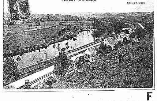 Ville de JEUFOSSE Carte postale ancienne