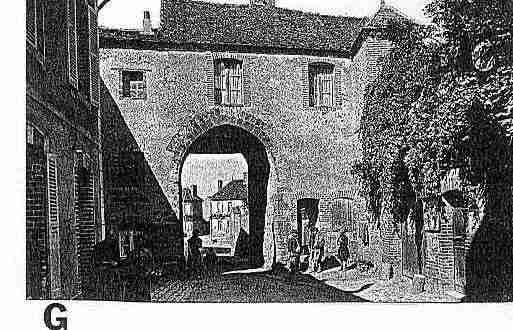 Ville de JOIGNY Carte postale ancienne