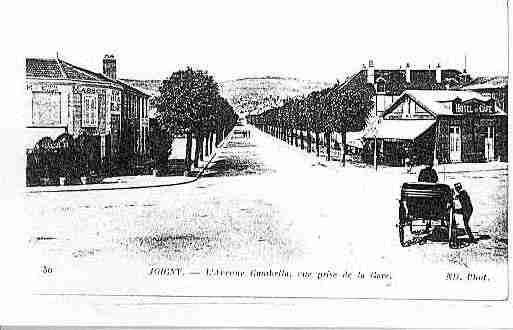 Ville de JOIGNY Carte postale ancienne