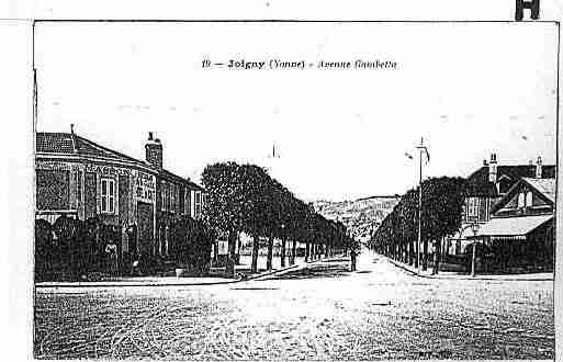 Ville de JOIGNY Carte postale ancienne