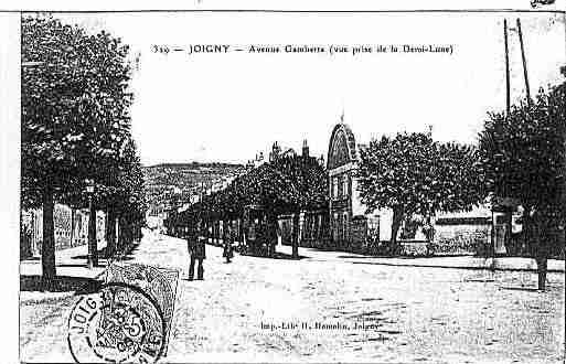 Ville de JOIGNY Carte postale ancienne