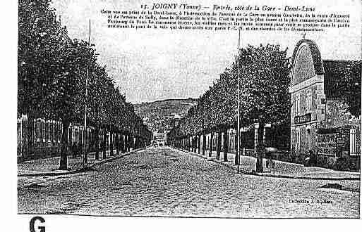 Ville de JOIGNY Carte postale ancienne