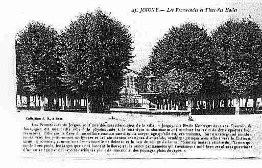 Ville de JOIGNY Carte postale ancienne