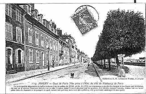 Ville de JOIGNY Carte postale ancienne