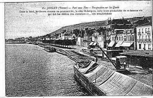 Ville de JOIGNY Carte postale ancienne