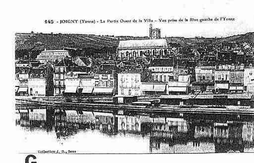 Ville de JOIGNY Carte postale ancienne
