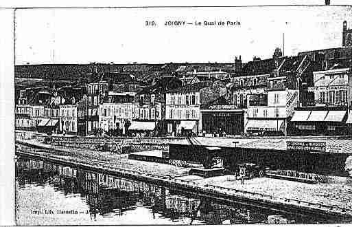 Ville de JOIGNY Carte postale ancienne