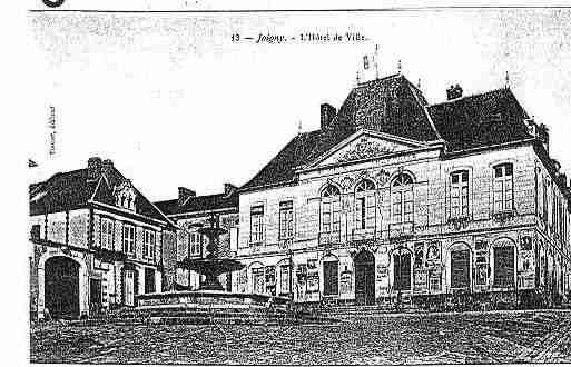 Ville de JOIGNY Carte postale ancienne